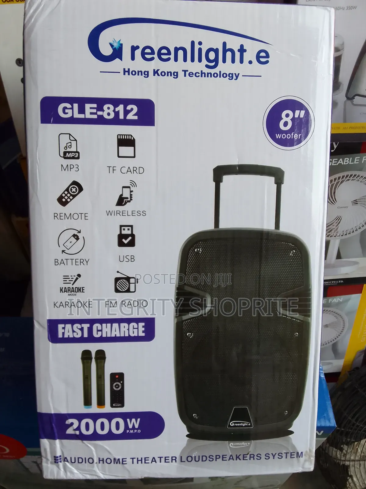 Greenlight.E Speaker 8woofer 2000W