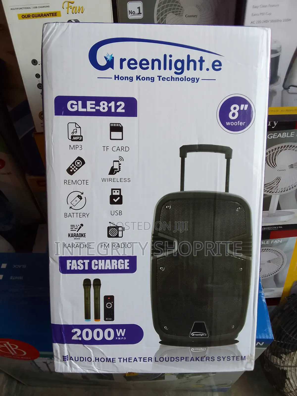 Greenlight.E Speaker 8woofer 2000W