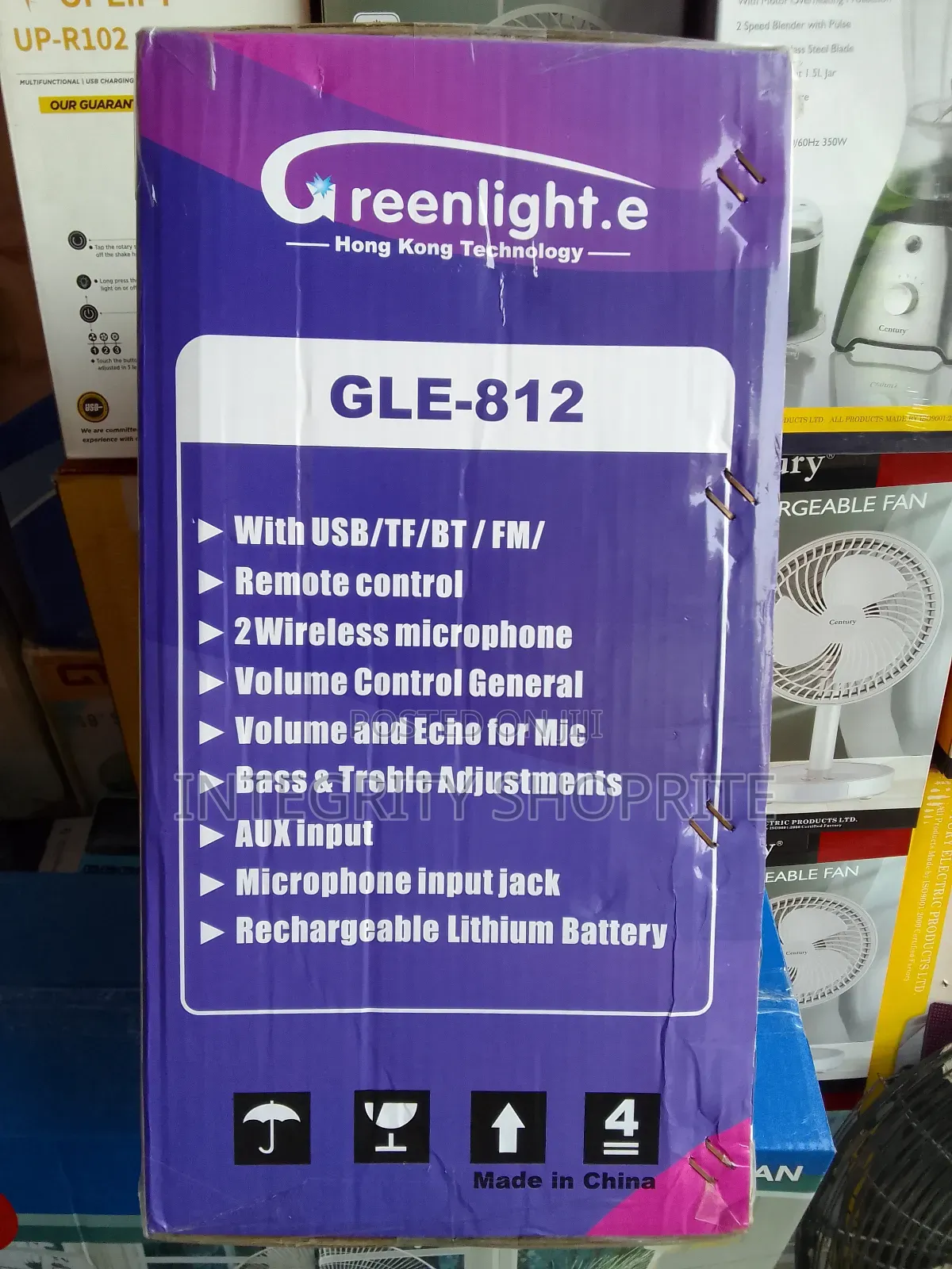 Greenlight.E Speaker 8woofer 2000W