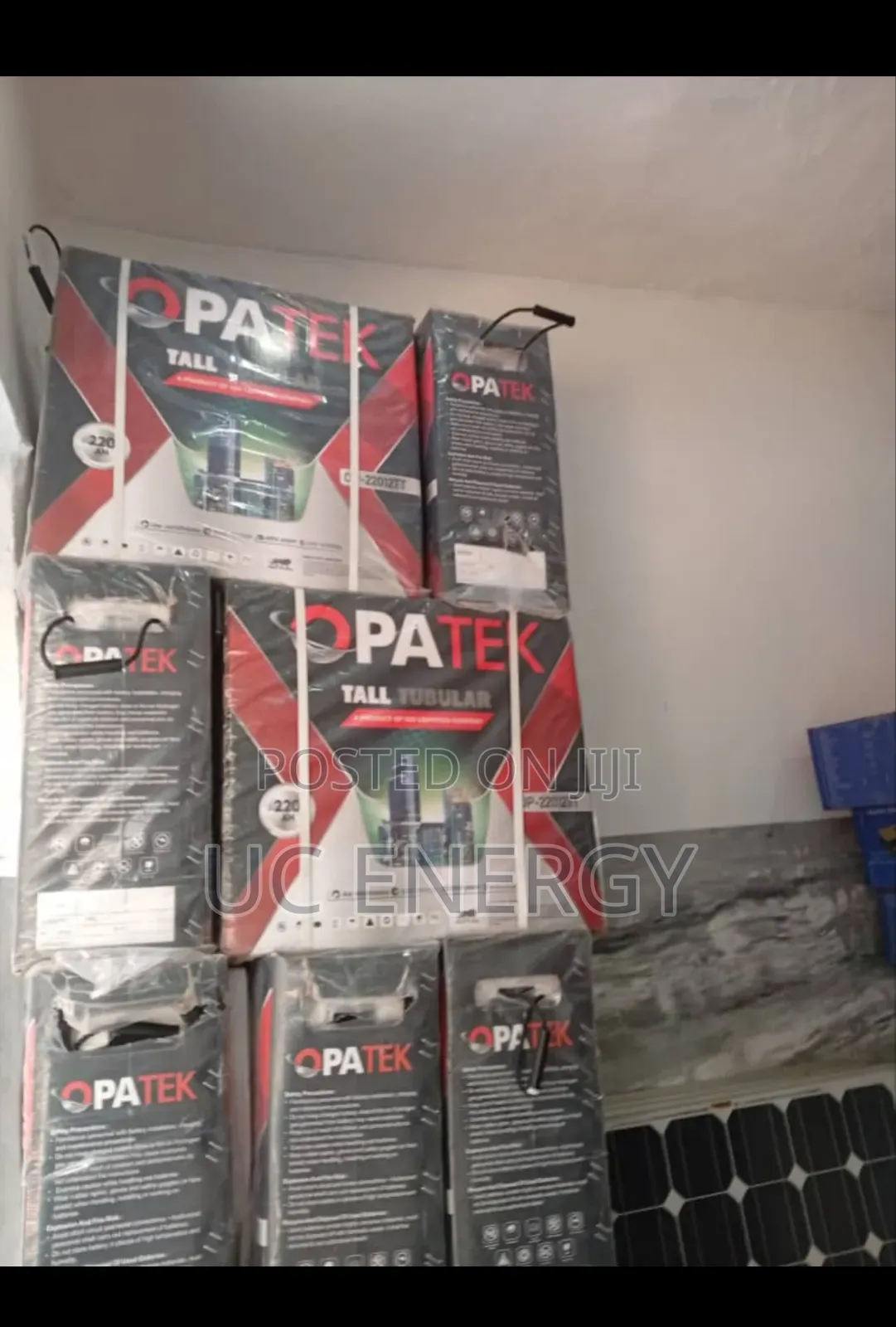 220A Opatek Tubular Battery 12V