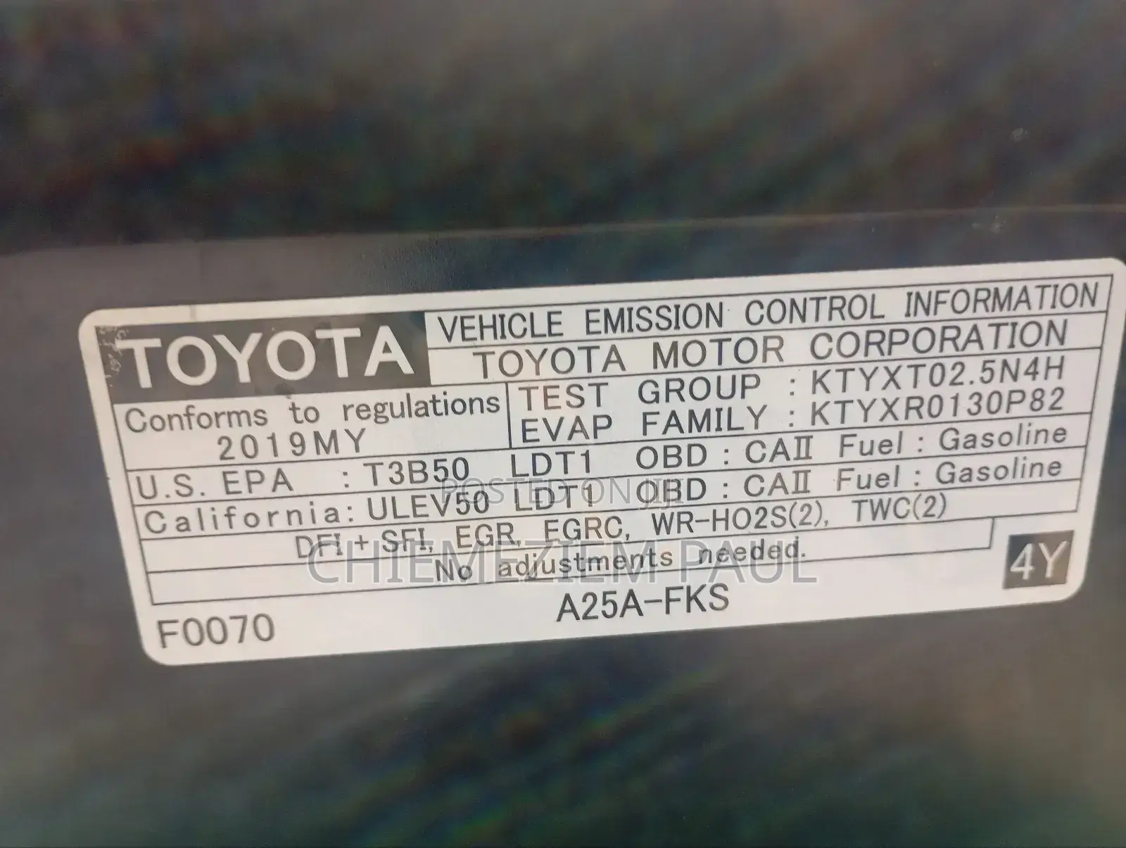 Toyota RAV4 XLE AWD 2019 Black