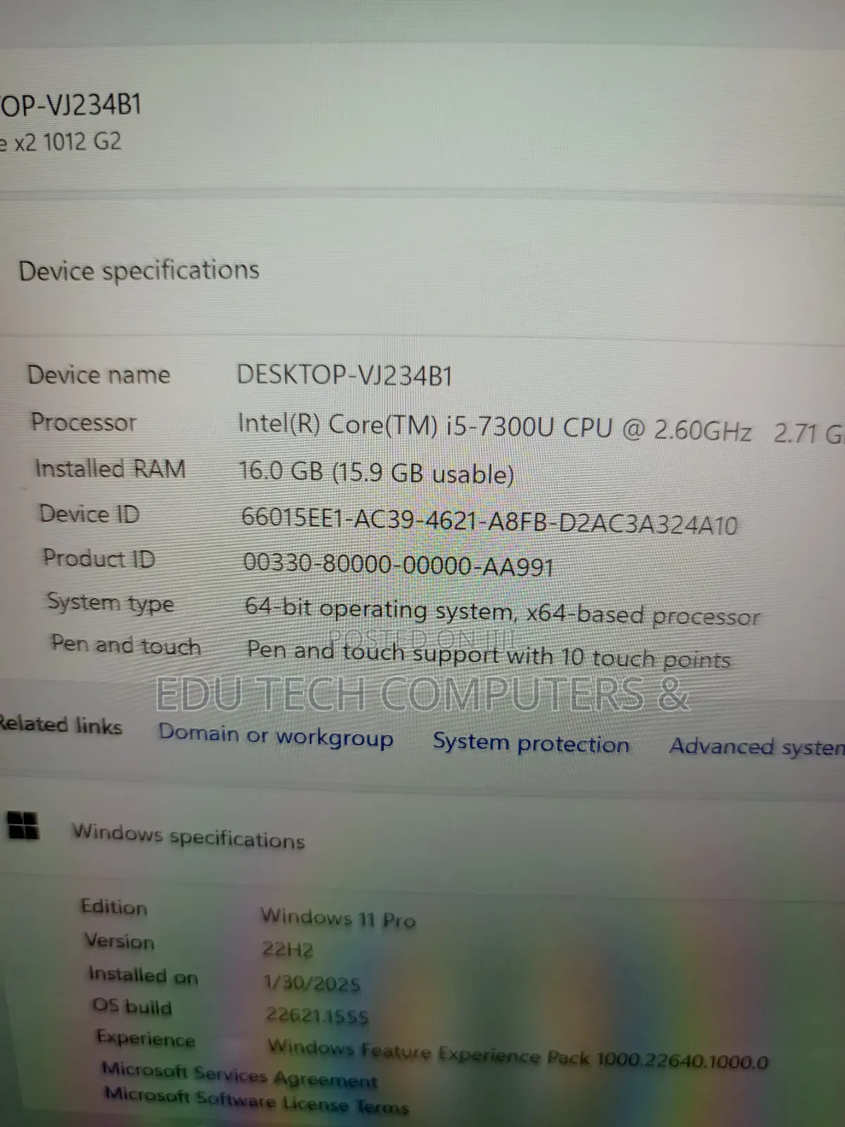 Laptop HP Elite X2 1012 G2 16GB Intel Core i5 SSD 256GB