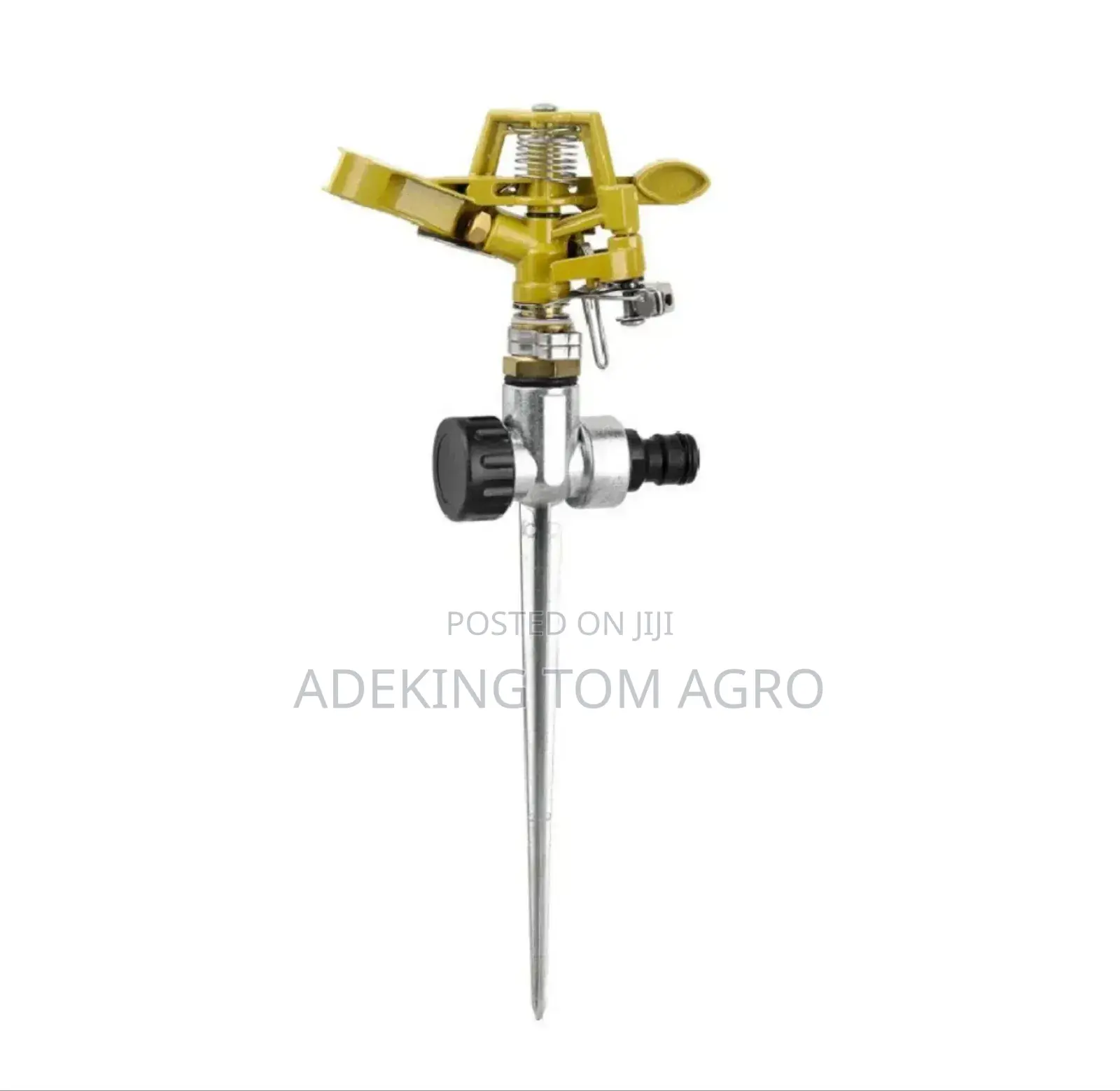 Metal Impulse Sprinkler With Zinc Spike