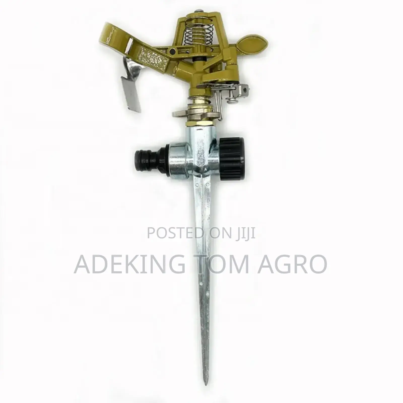 Metal Impulse Sprinkler With Zinc Spike