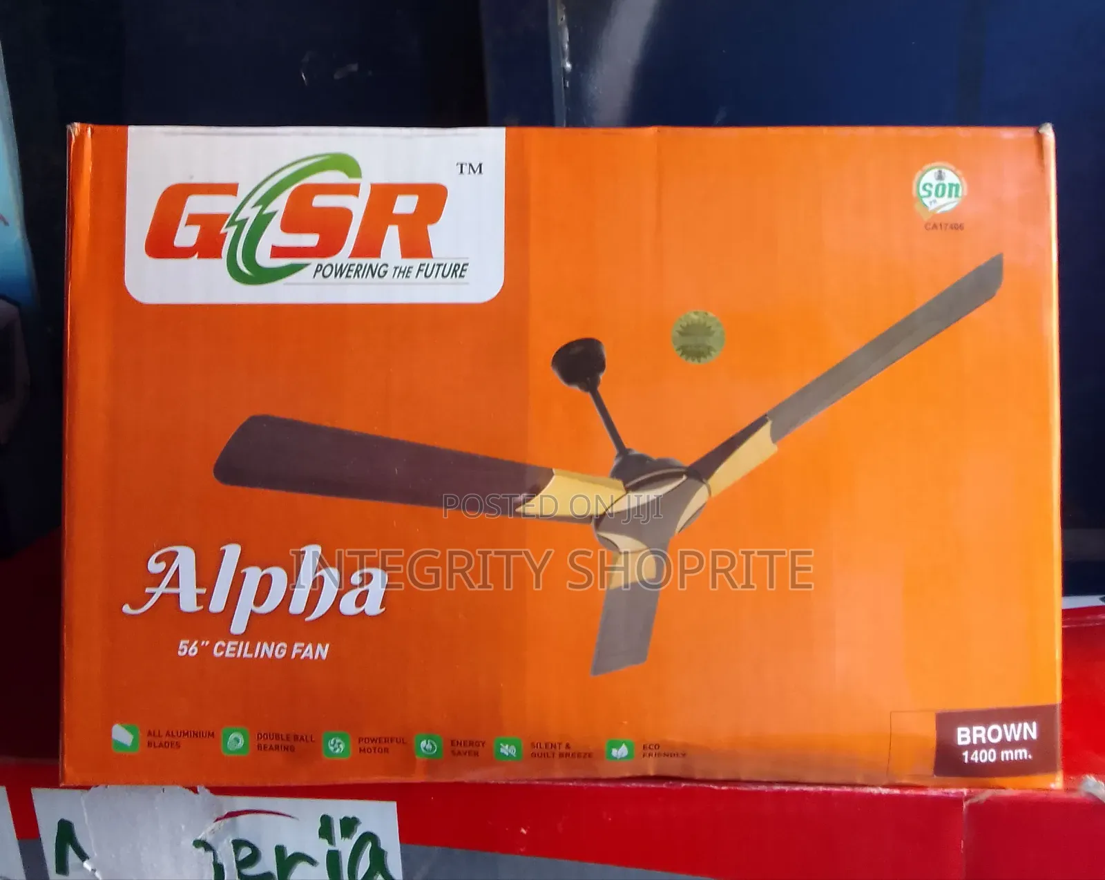 GSR Alpha 56inches Ceiling Fan