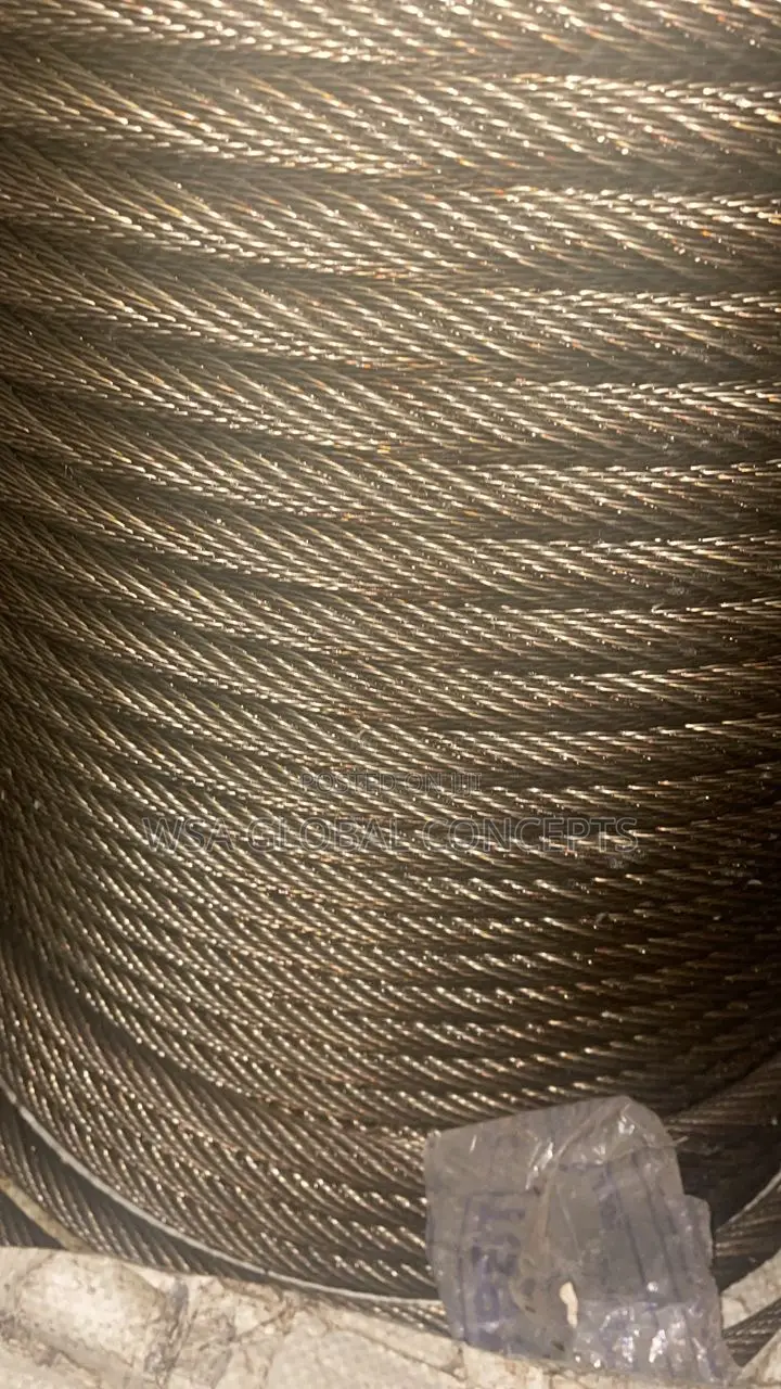 14mm Non Roatating 17 Strands Steel Wire Oil Base
