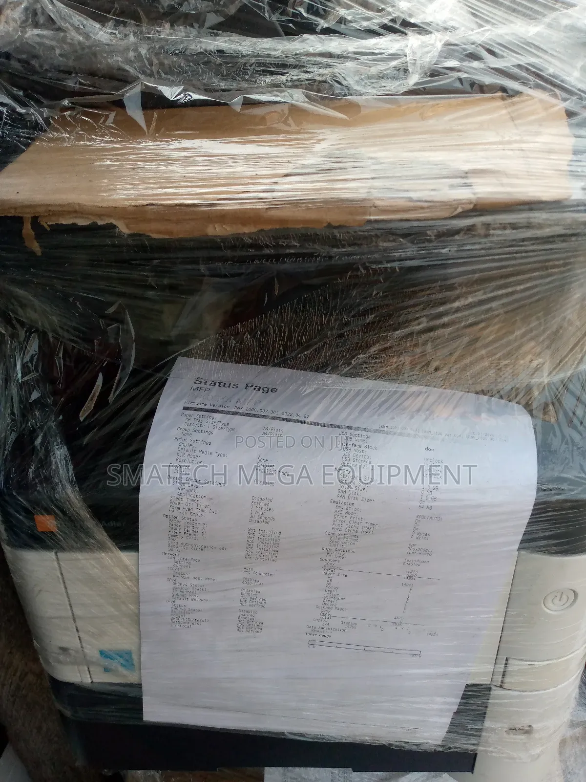 Kyocera 4035 Black and White Photocopy Machine 3 in One