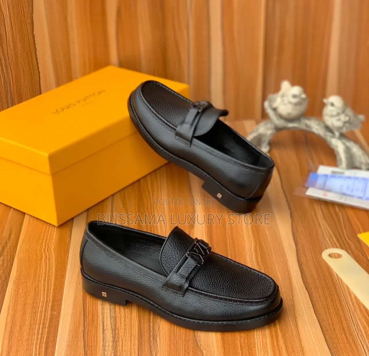 Luxury Louis Vuitton Leather Corporate Shoes