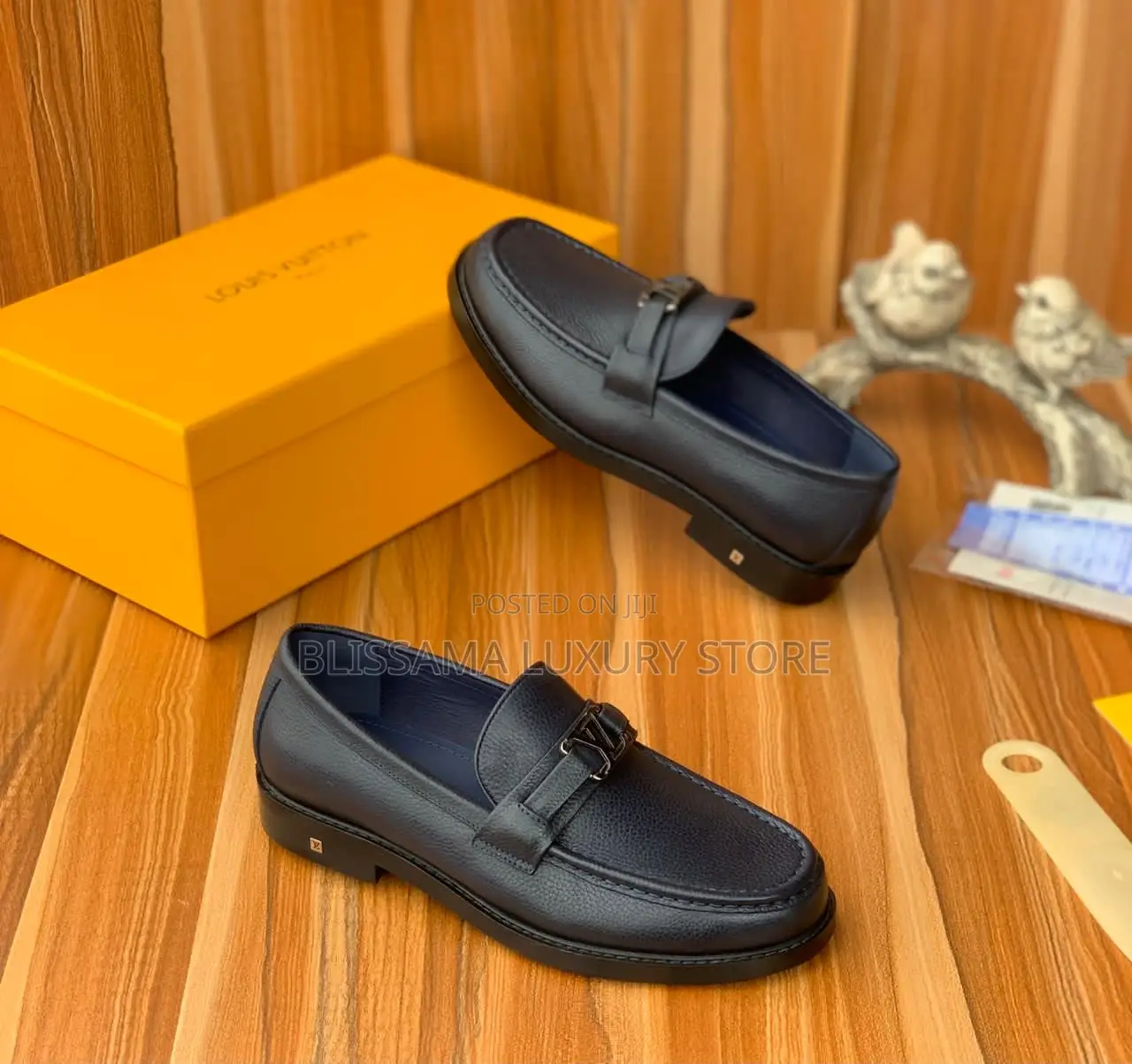 Luxury Louis Vuitton Leather Corporate Shoes