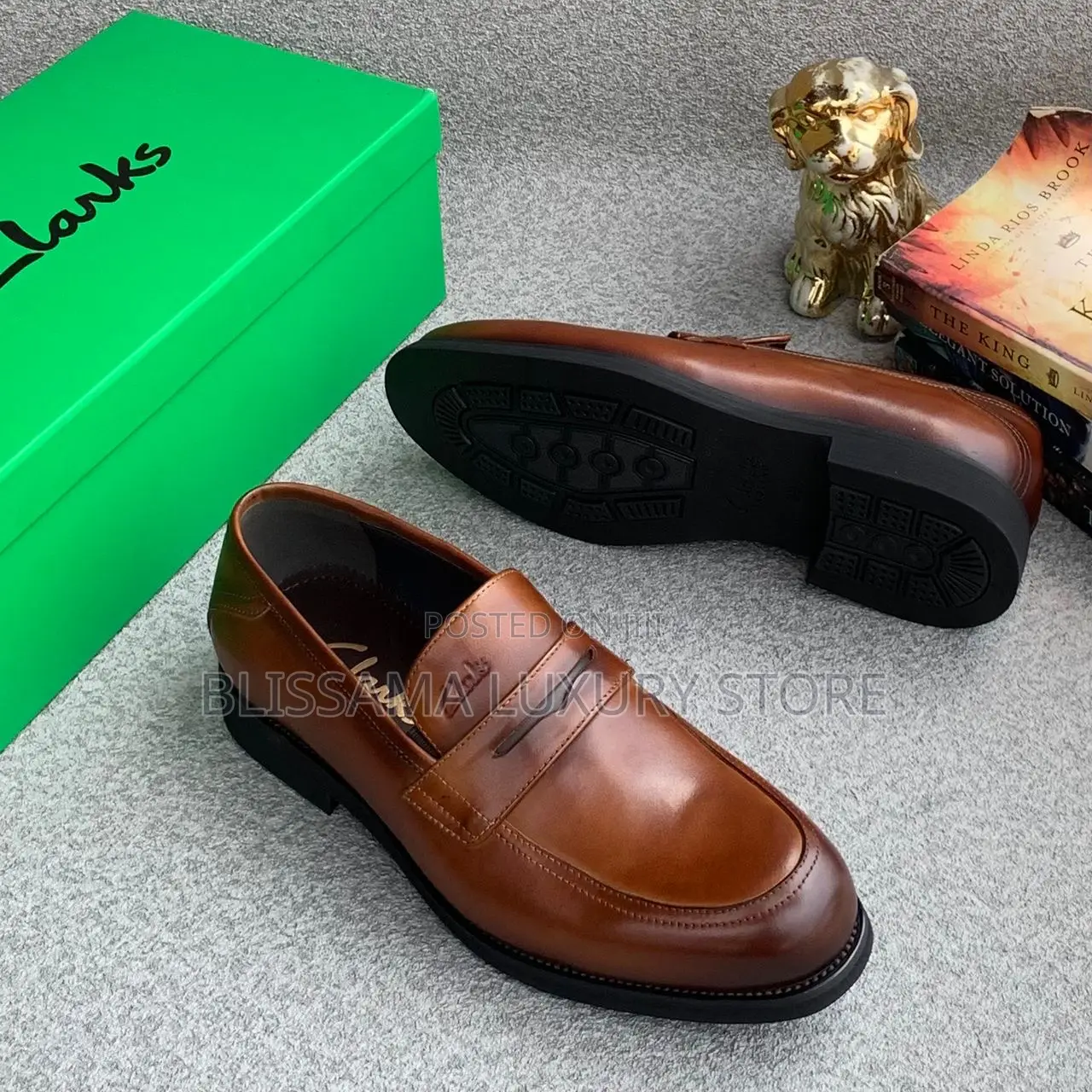 Luxury Clarks Leather Corporate Shoes