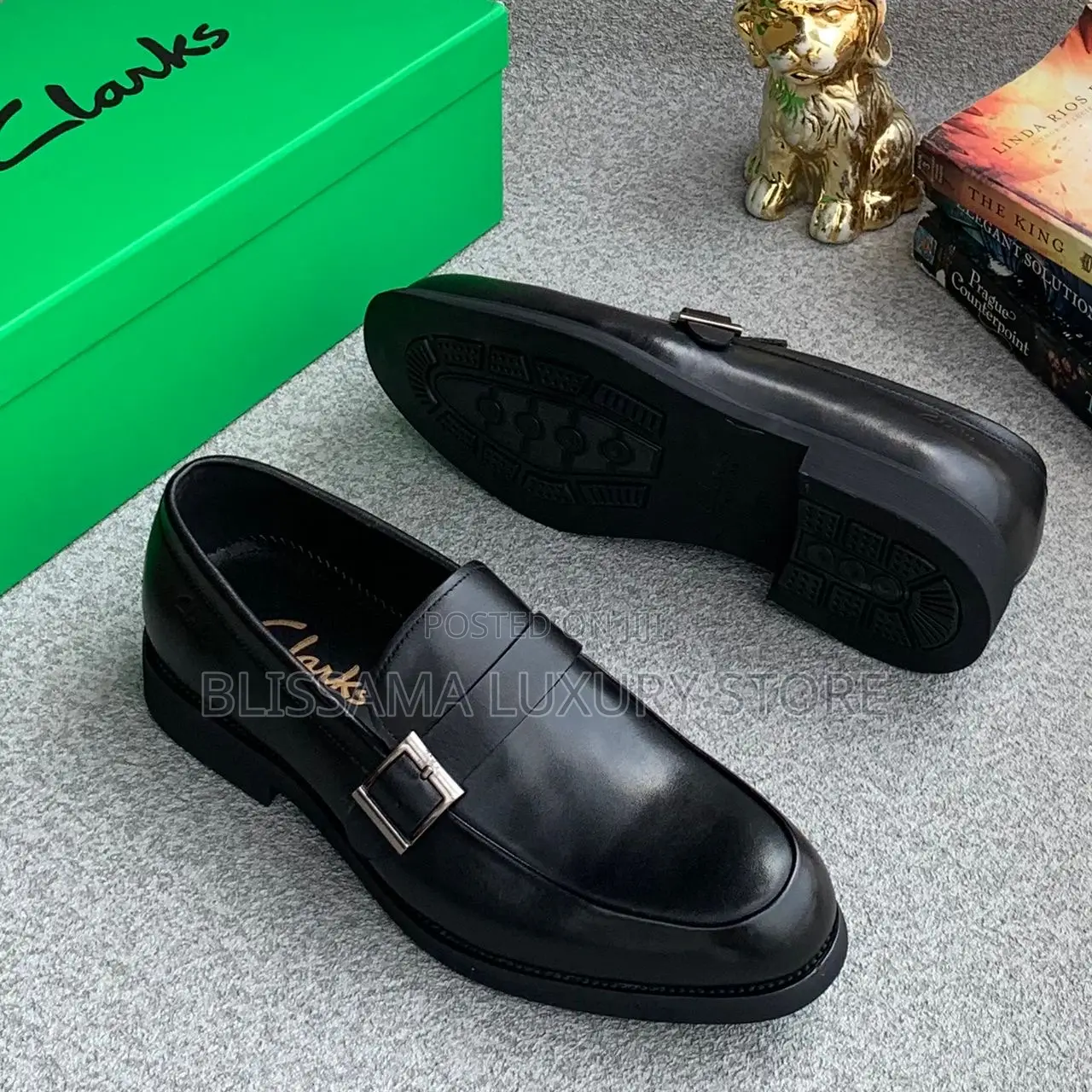 Luxury Clarks Leather Corporate Shoes