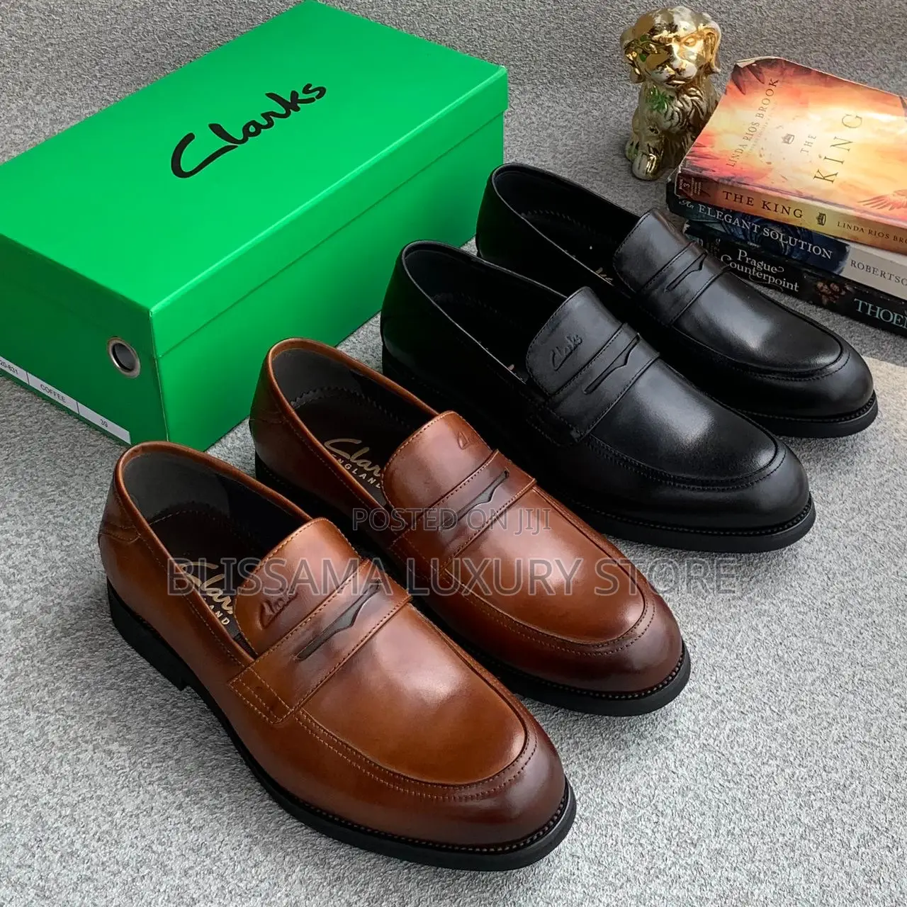Luxury Clarks Leather Corporate Shoes