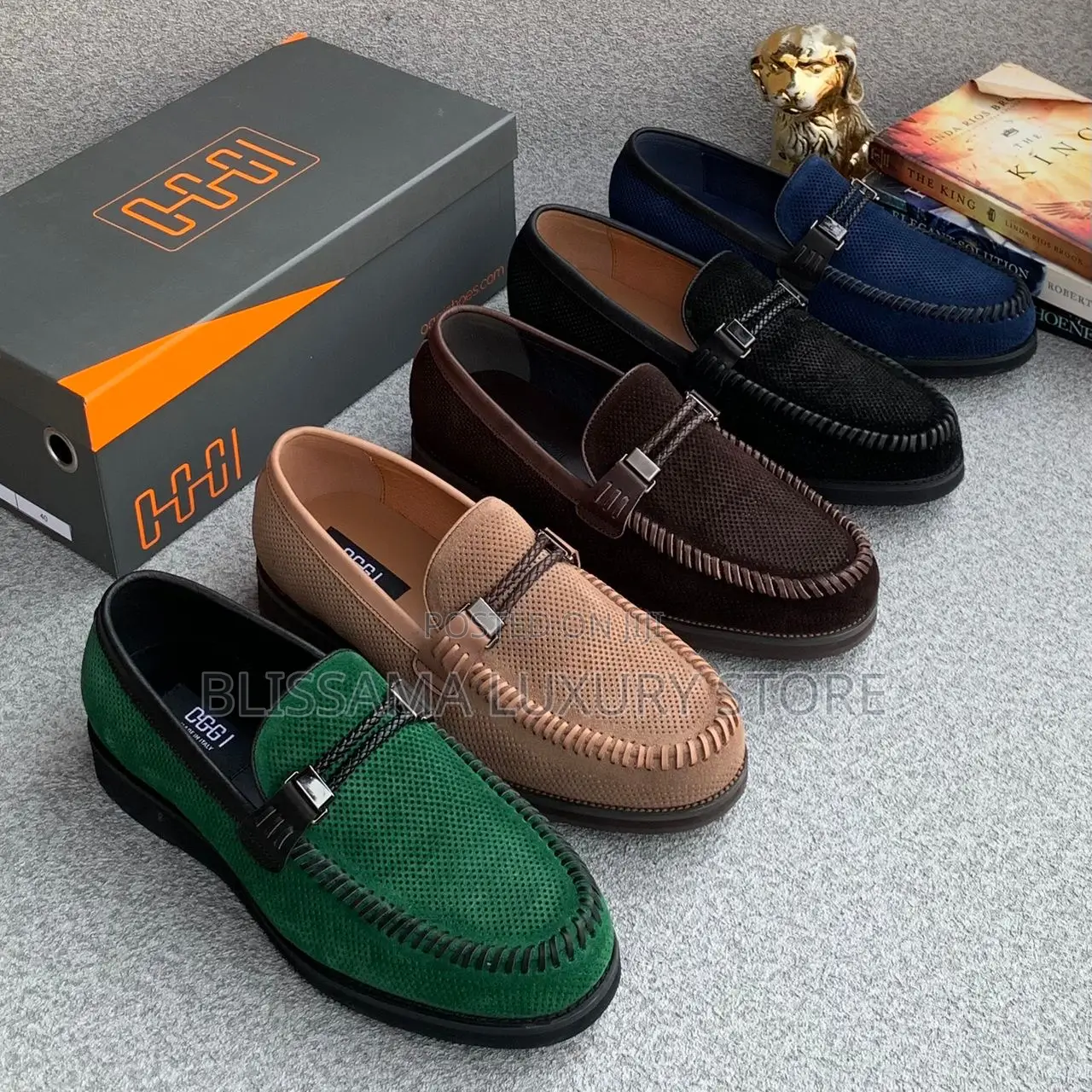 Luxury Oggi Men’S Corporate Leather Shoes