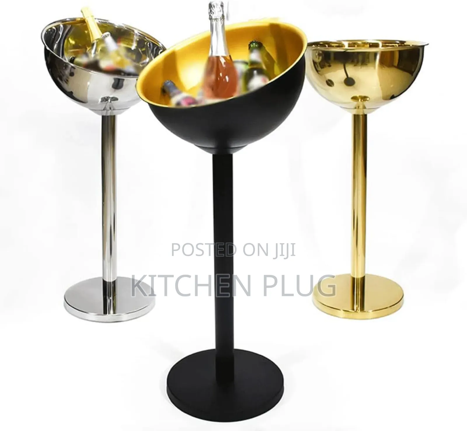 Stainless Steel Champagne Bucket, Thick and Durable.