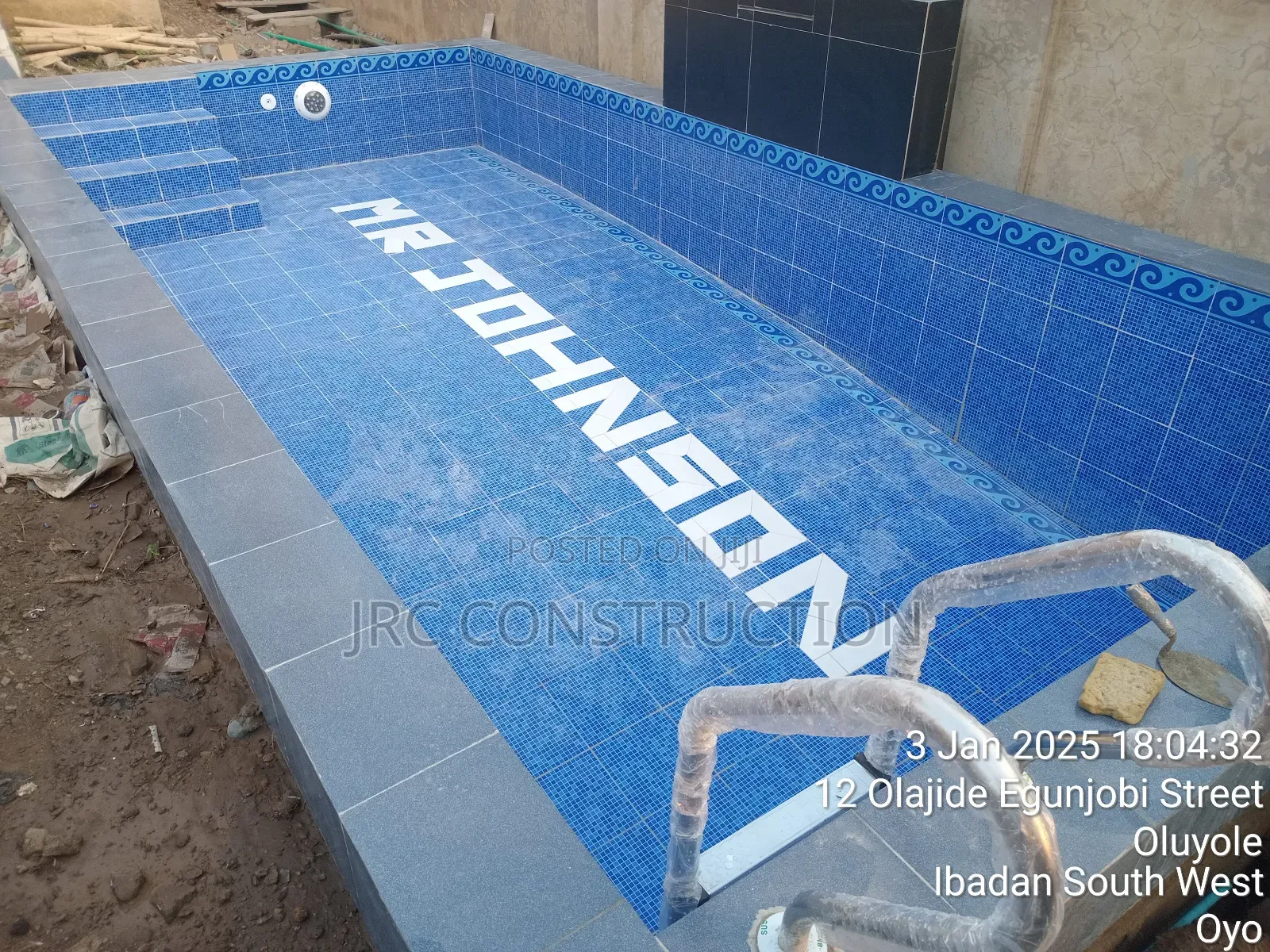 Construction of Swimming Pool