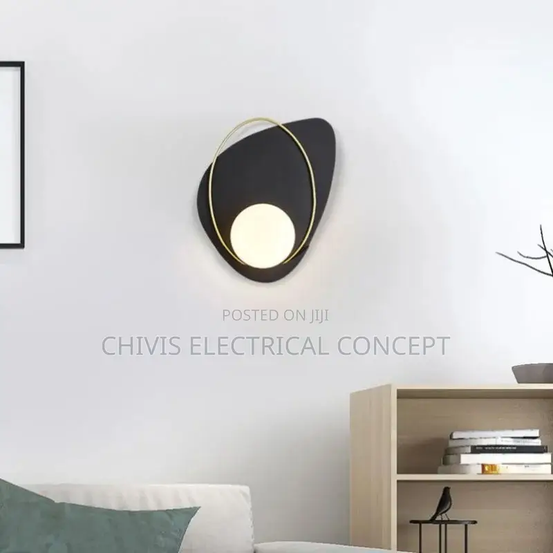 Postmodern Creative Shell Wall Lamp Bedroom Bedside Modern