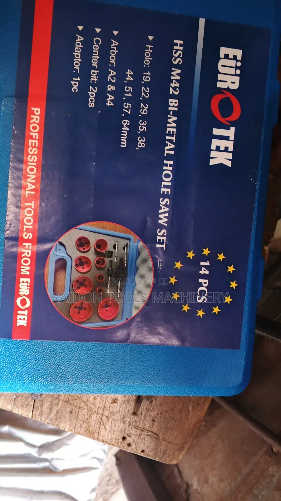 Set of Holes Saw Metal