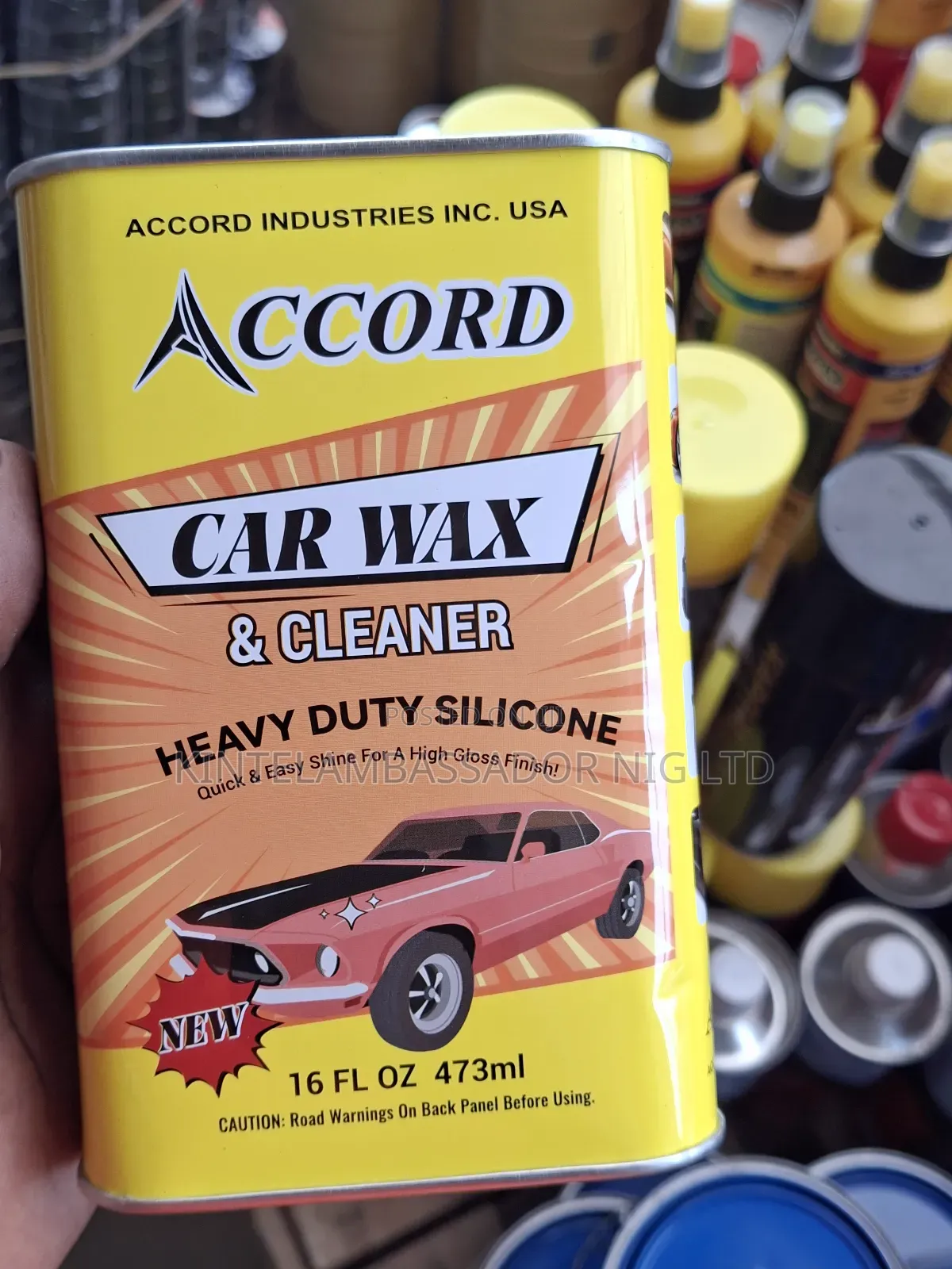 Accord Car Wax and Cleaner