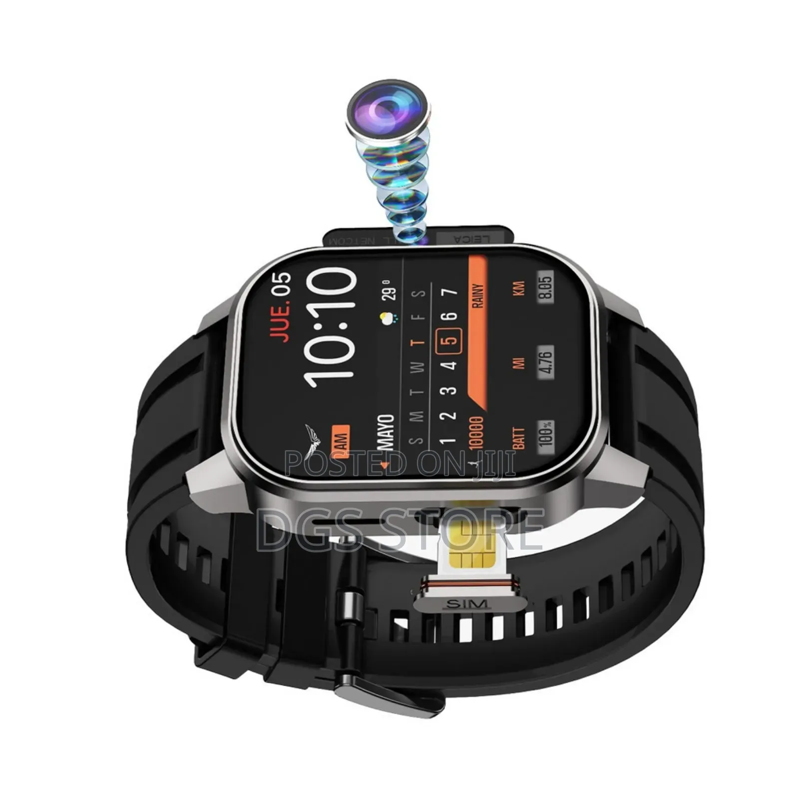 Porodo Spectre 4g Cellular Video Smart Watch