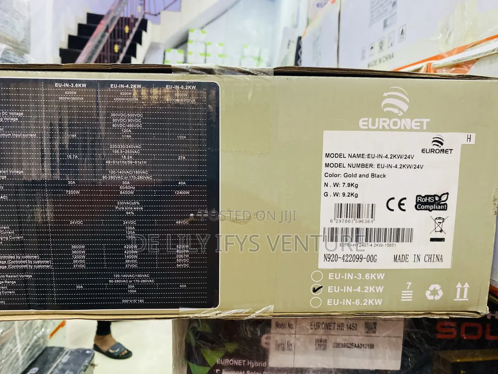 Euronet Hybrid Inverter 4.2kva 24v