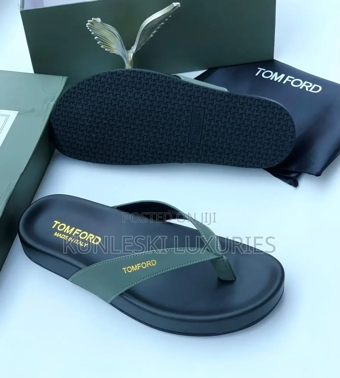 Tom Ford Slippers in 2 Color Ways