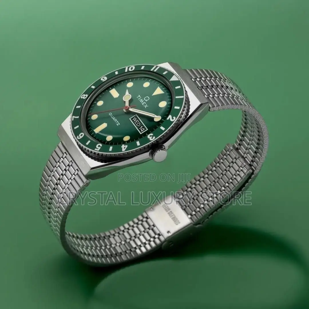 New Authentic Timex Quality Luxury Men Chain Wristwatch