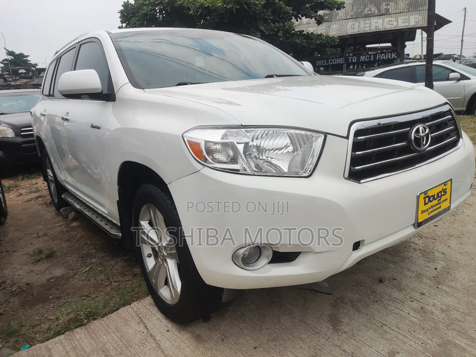 Toyota Highlander Limited 2010 White