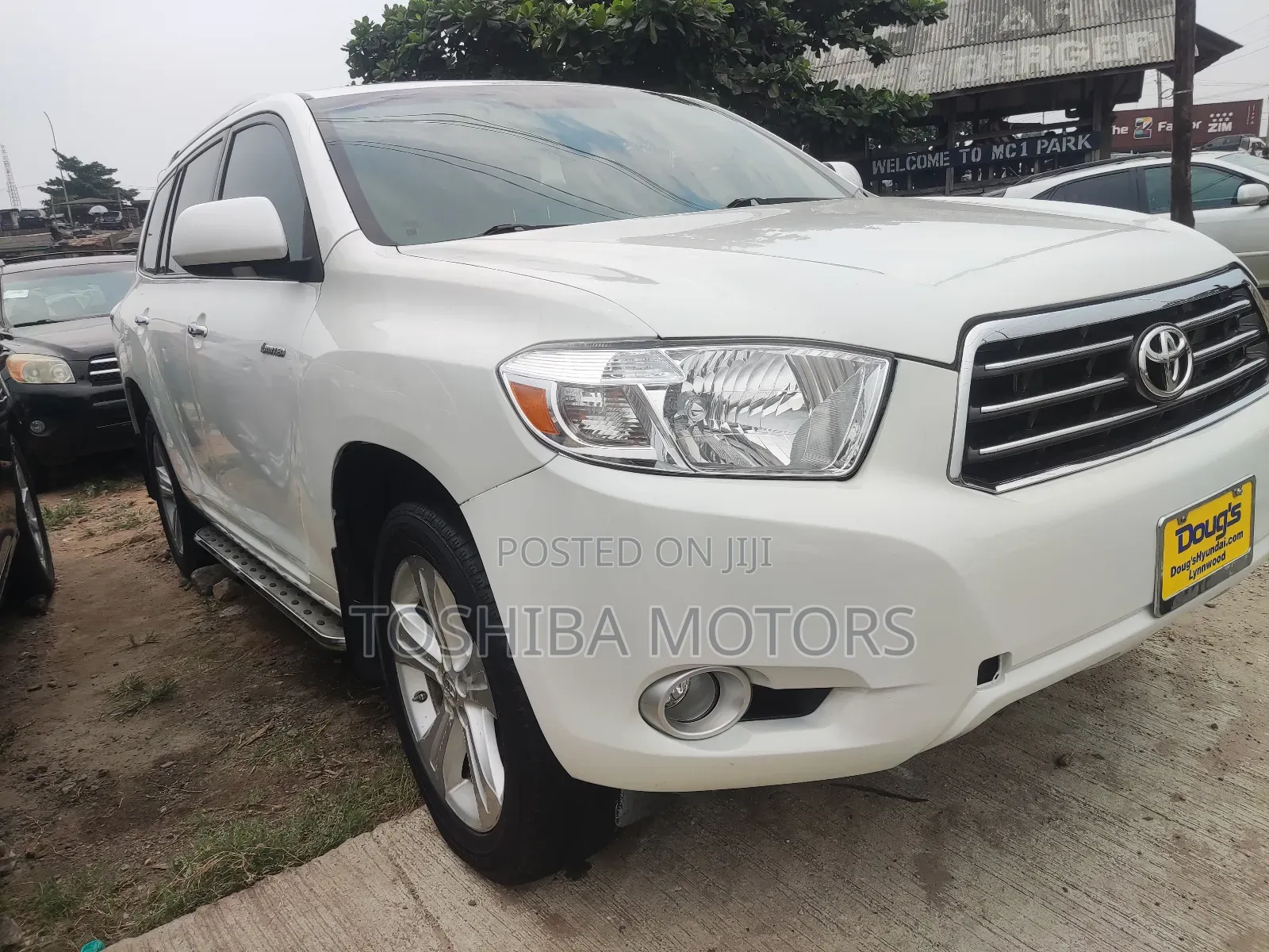 Toyota Highlander Limited 2010 White