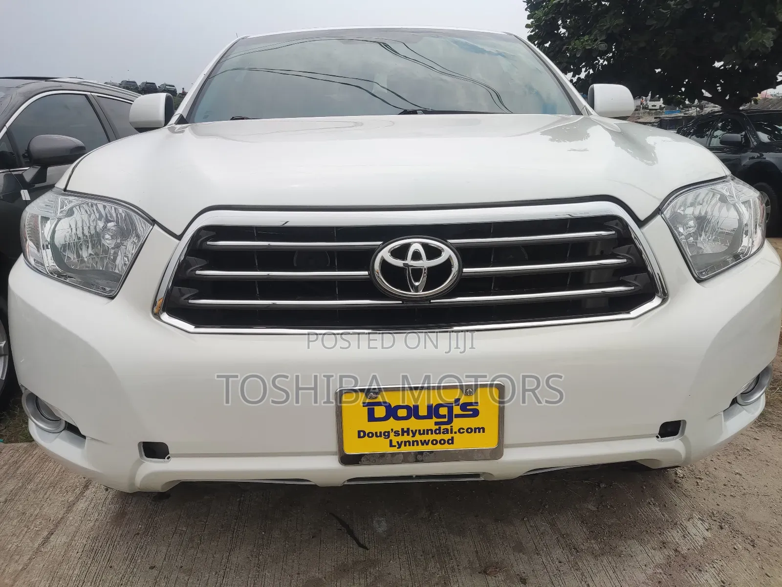 Toyota Highlander Limited 2010 White