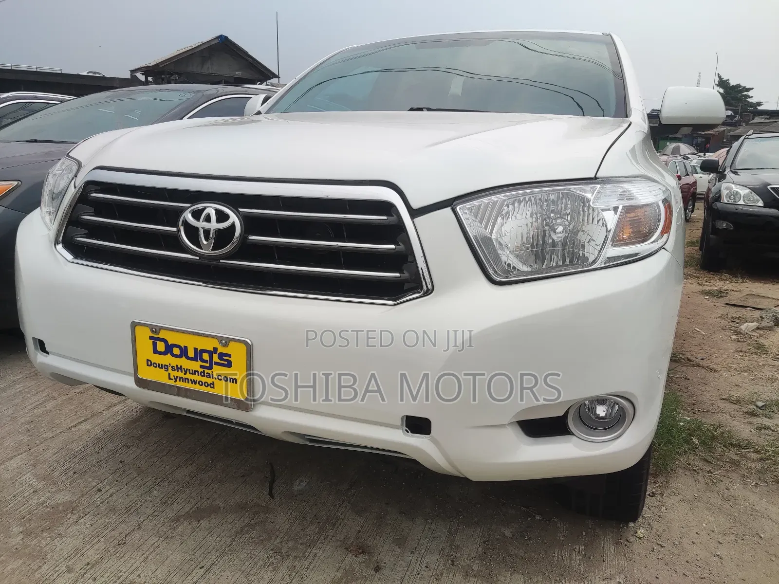 Toyota Highlander Limited 2010 White