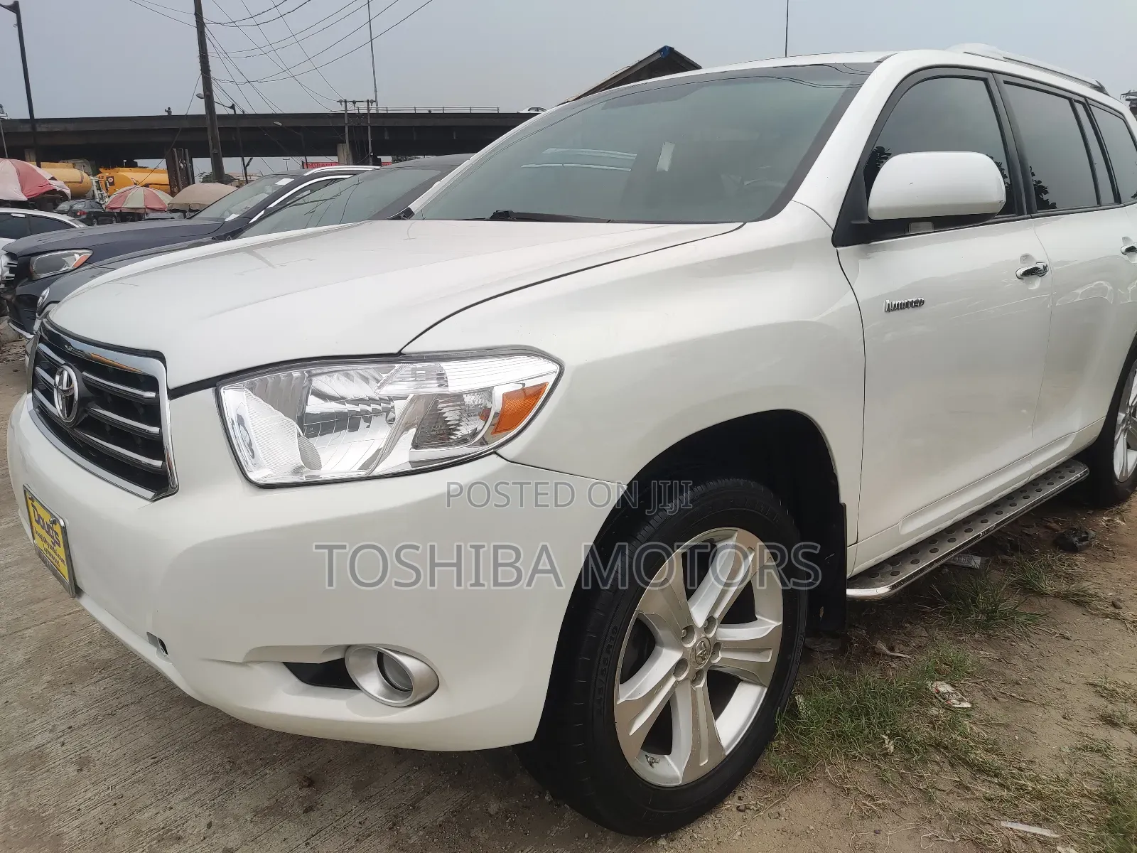 Toyota Highlander Limited 2010 White