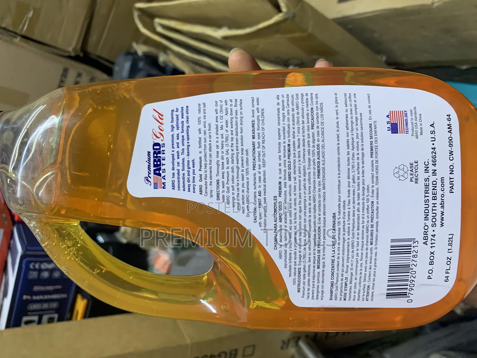Premium Abrd Concentrated Wash With Carnauba Wax