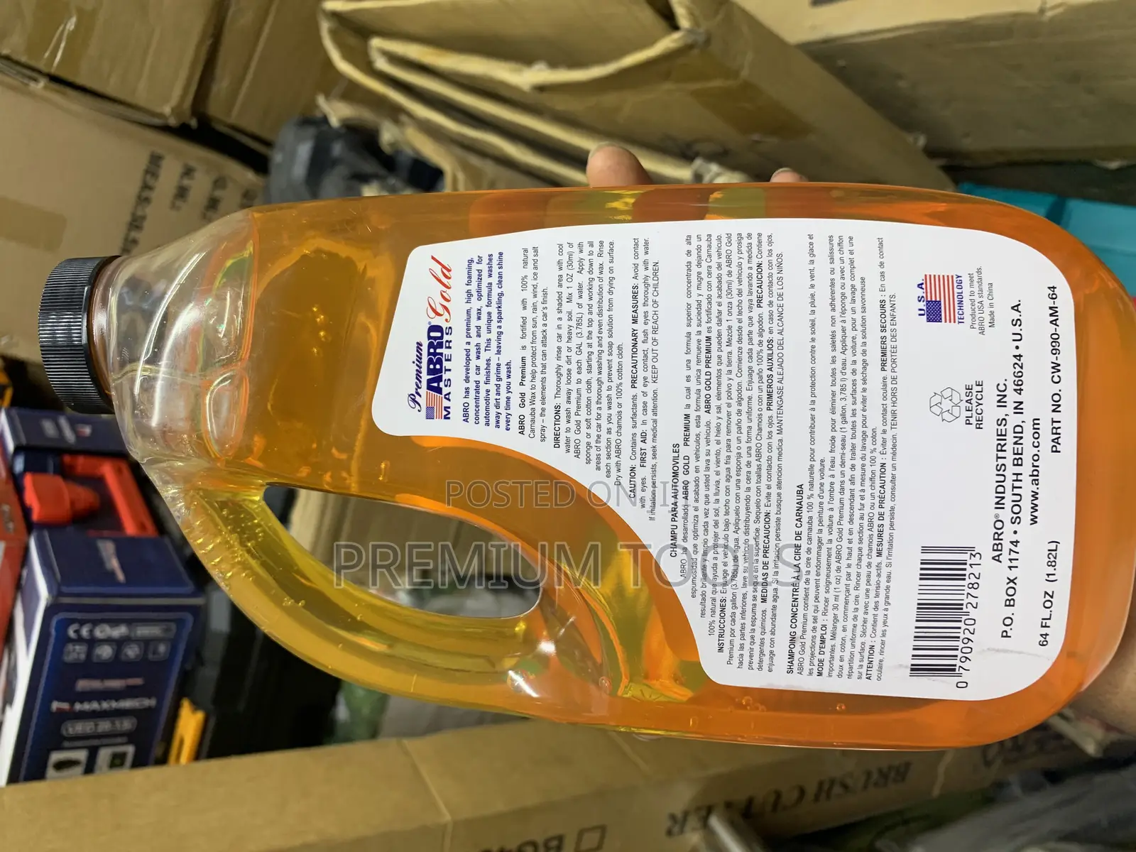 Premium Abrd Concentrated Wash With Carnauba Wax