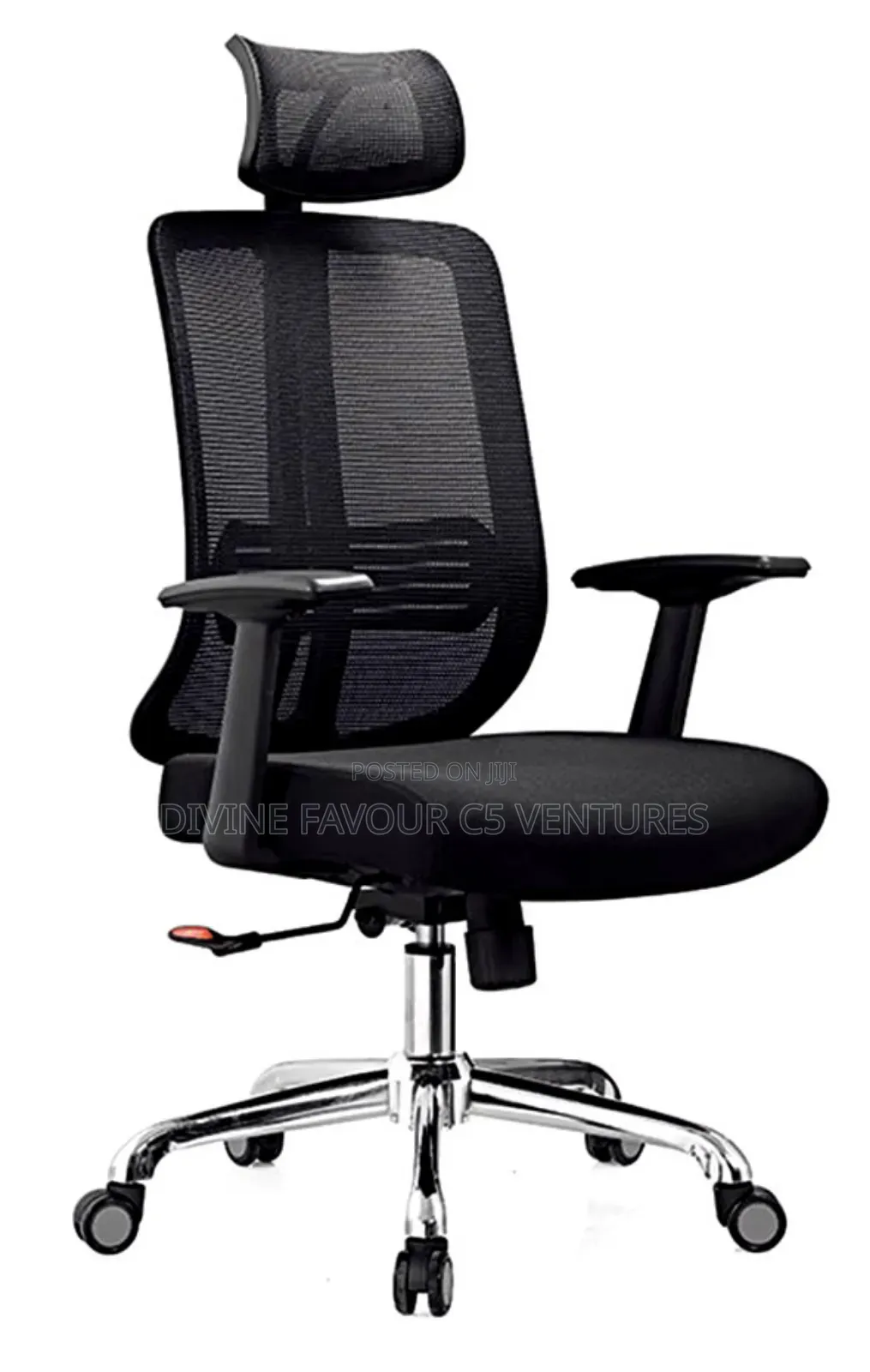 Swivel Office Chair With Headrest.