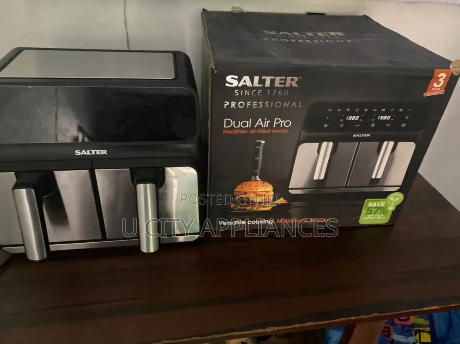 Dual Air Pro Salter Air Fryer
