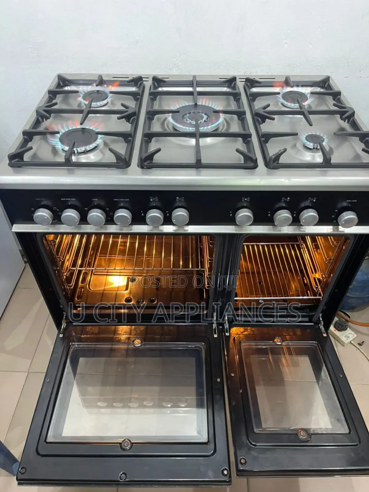 5burner UK Used Gas Cooker