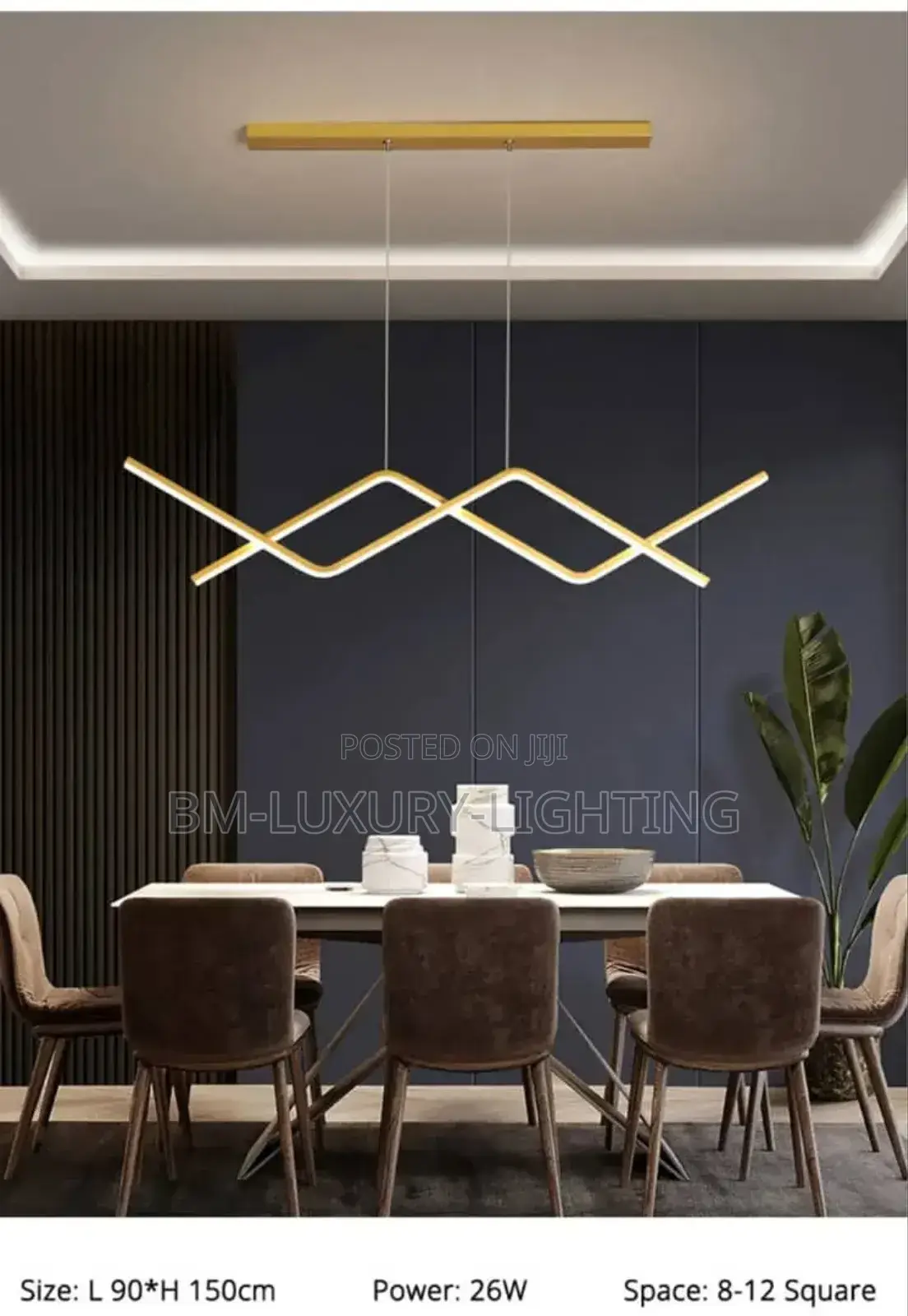 Nordic Minimalist Living Room Chandelier