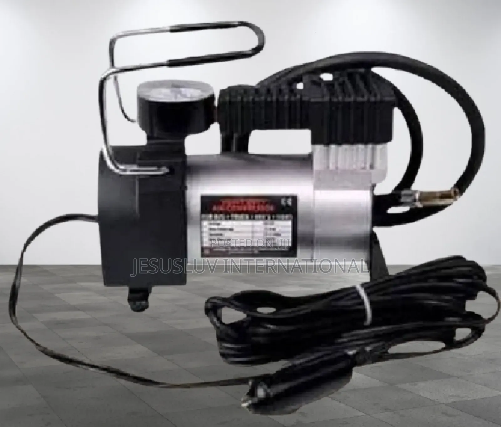 Dc 12v Tyre Inflator Pump With Pressure Gauge for Pumping