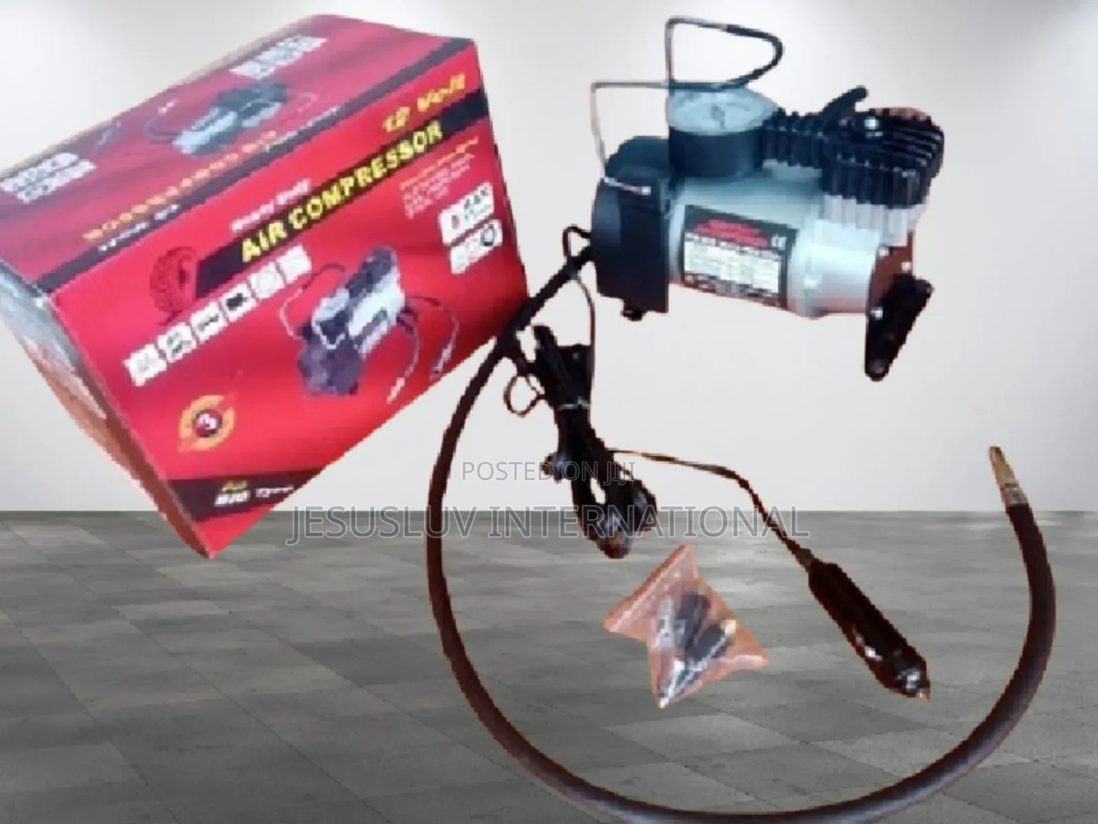Dc 12v Tyre Inflator Pump With Pressure Gauge for Pumping
