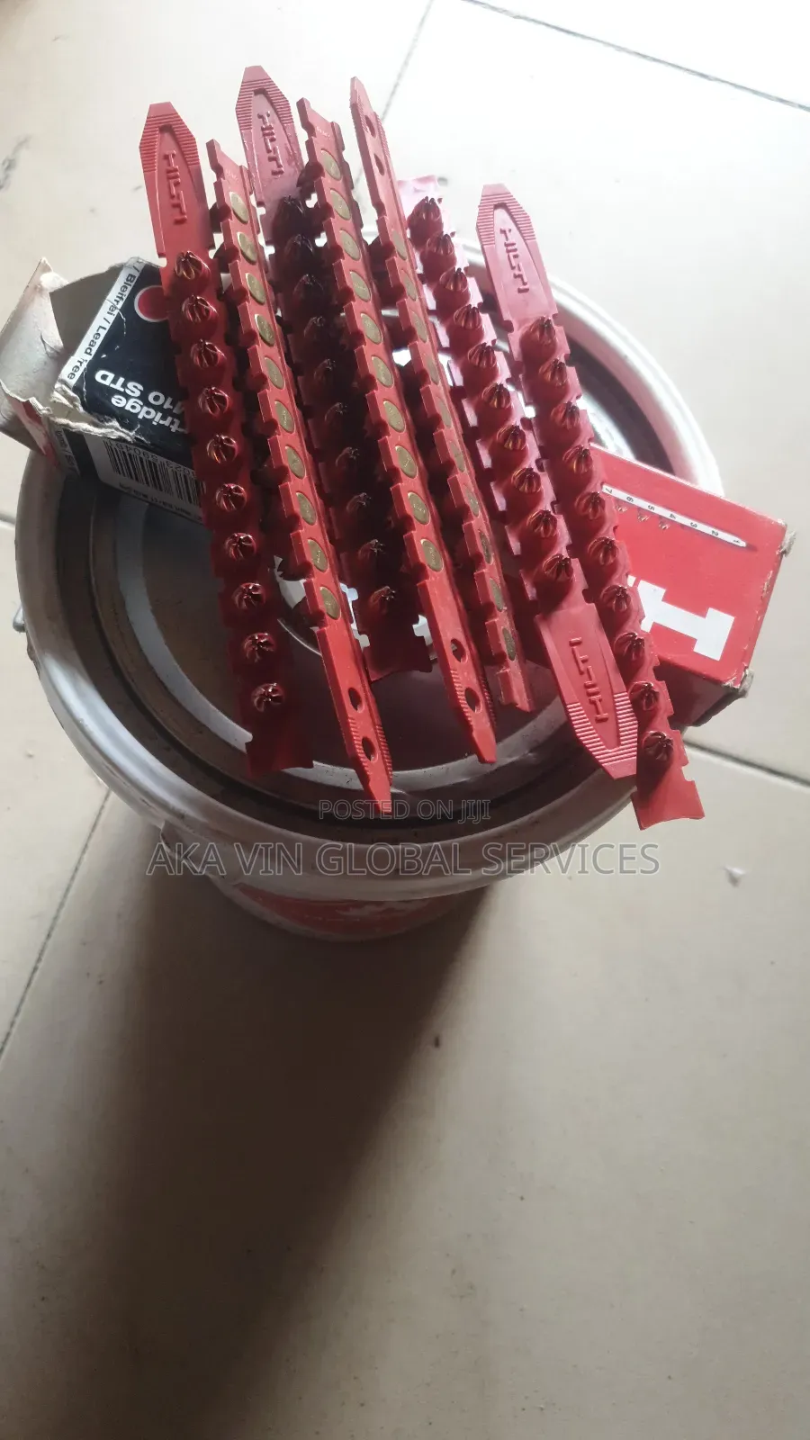 Hilti Nail Gun Cartridges.