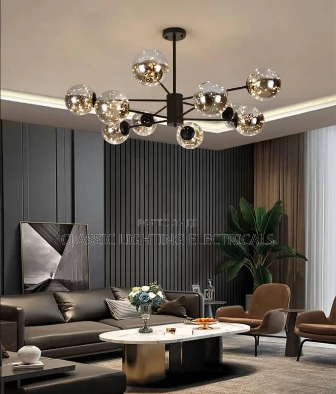 New Nordic Chandeliers for Living Room Bedroom Decoration