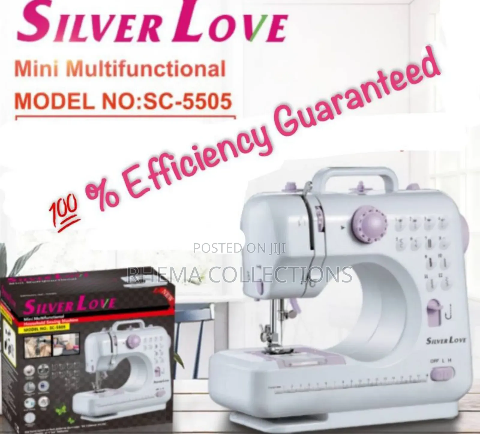 Multifunctional Battery-Operated Electric Sewing Machine