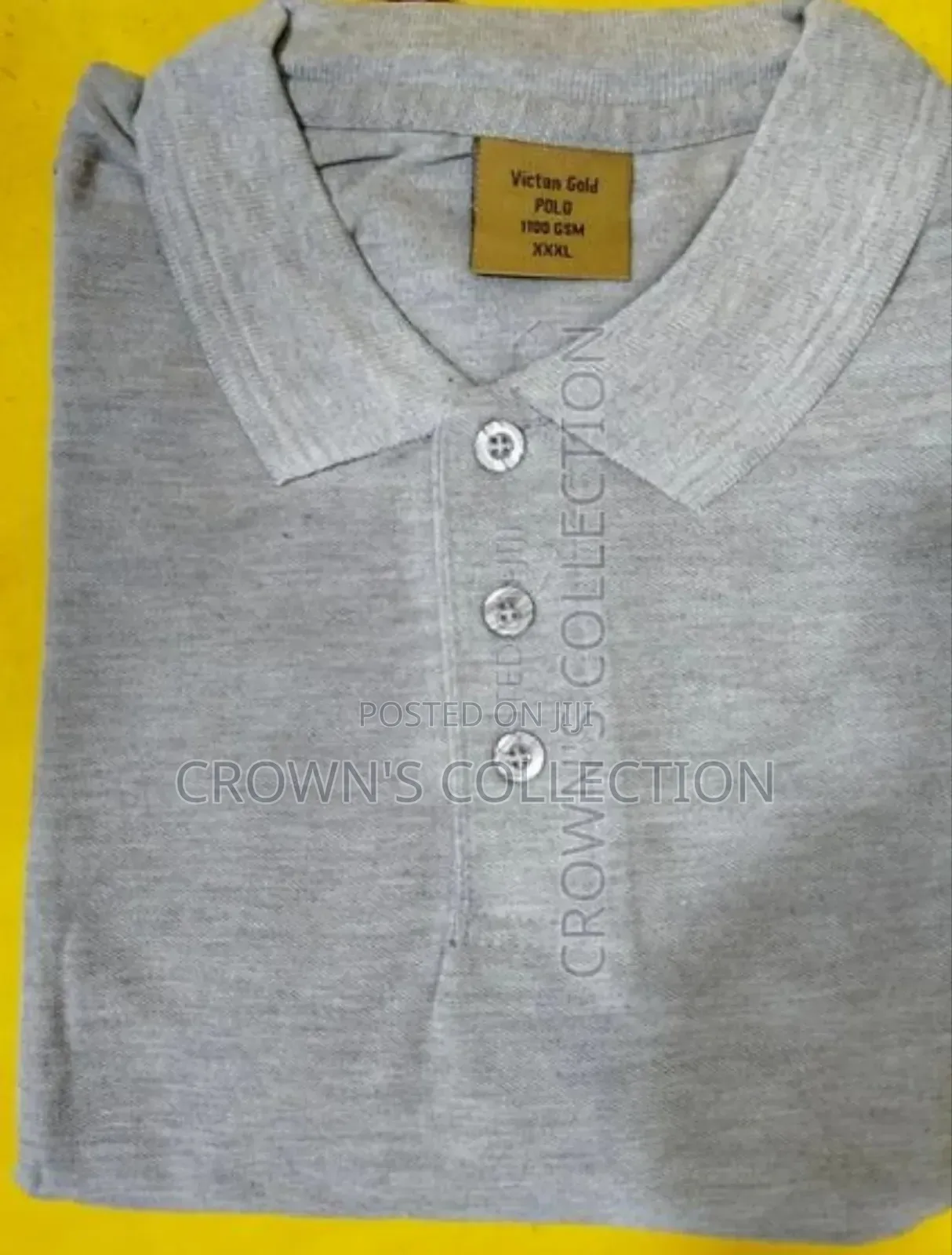 Quality Plain Collar-Neck T-Shirts