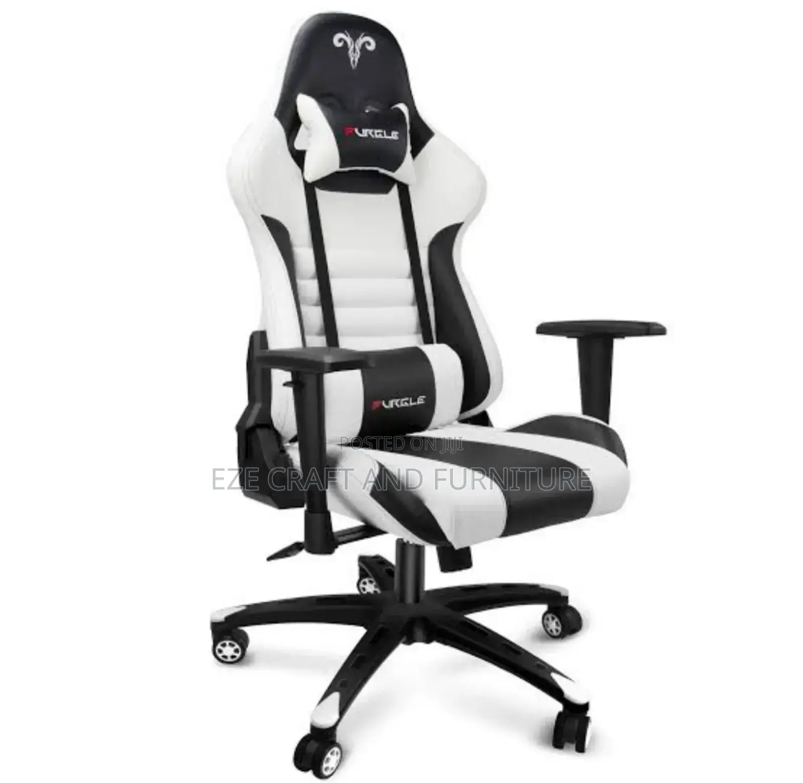 Black and White Game Chair