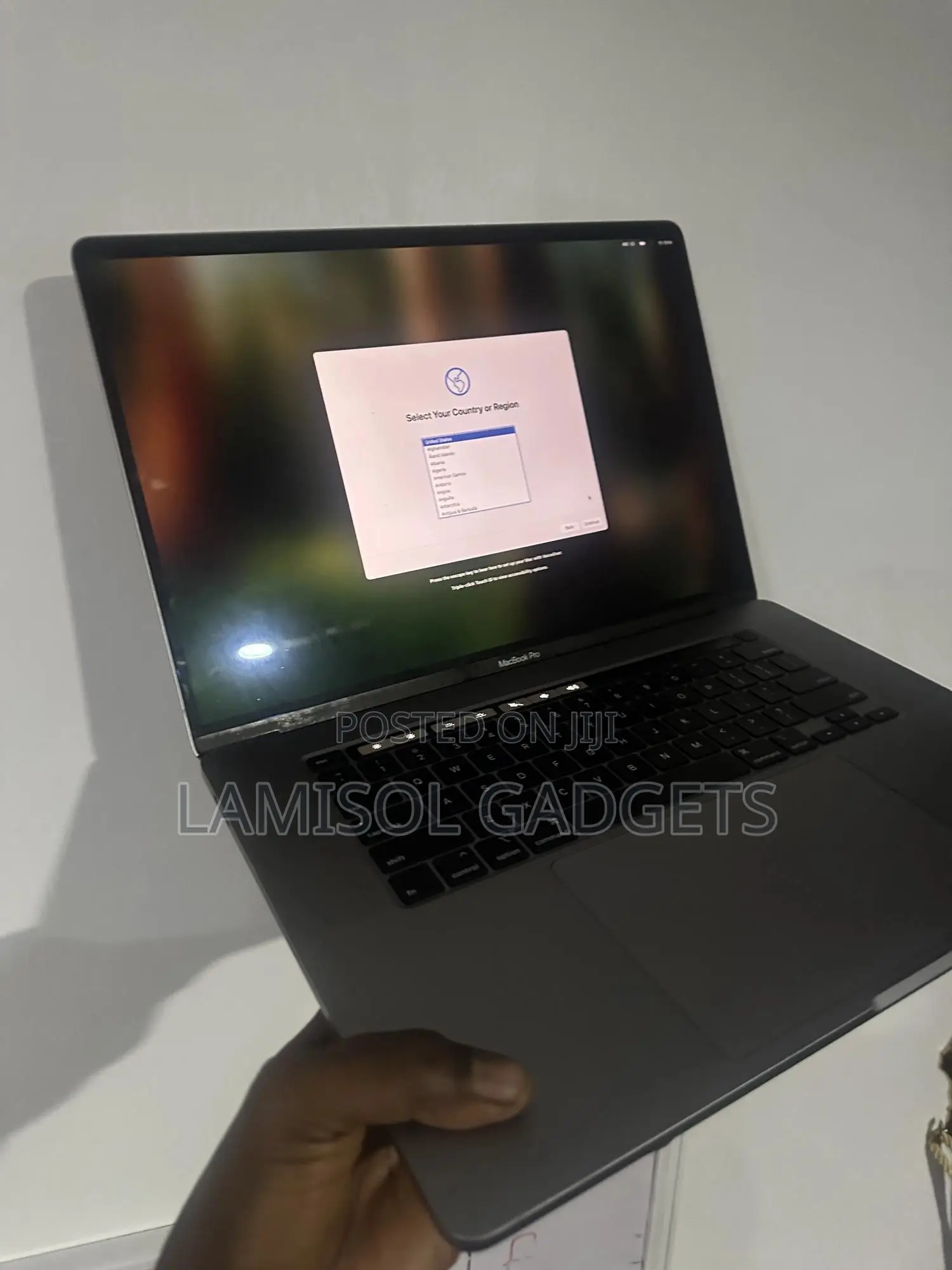 Laptop Apple MacBook Pro 2019 16GB Intel Core i7 SSD 512GB