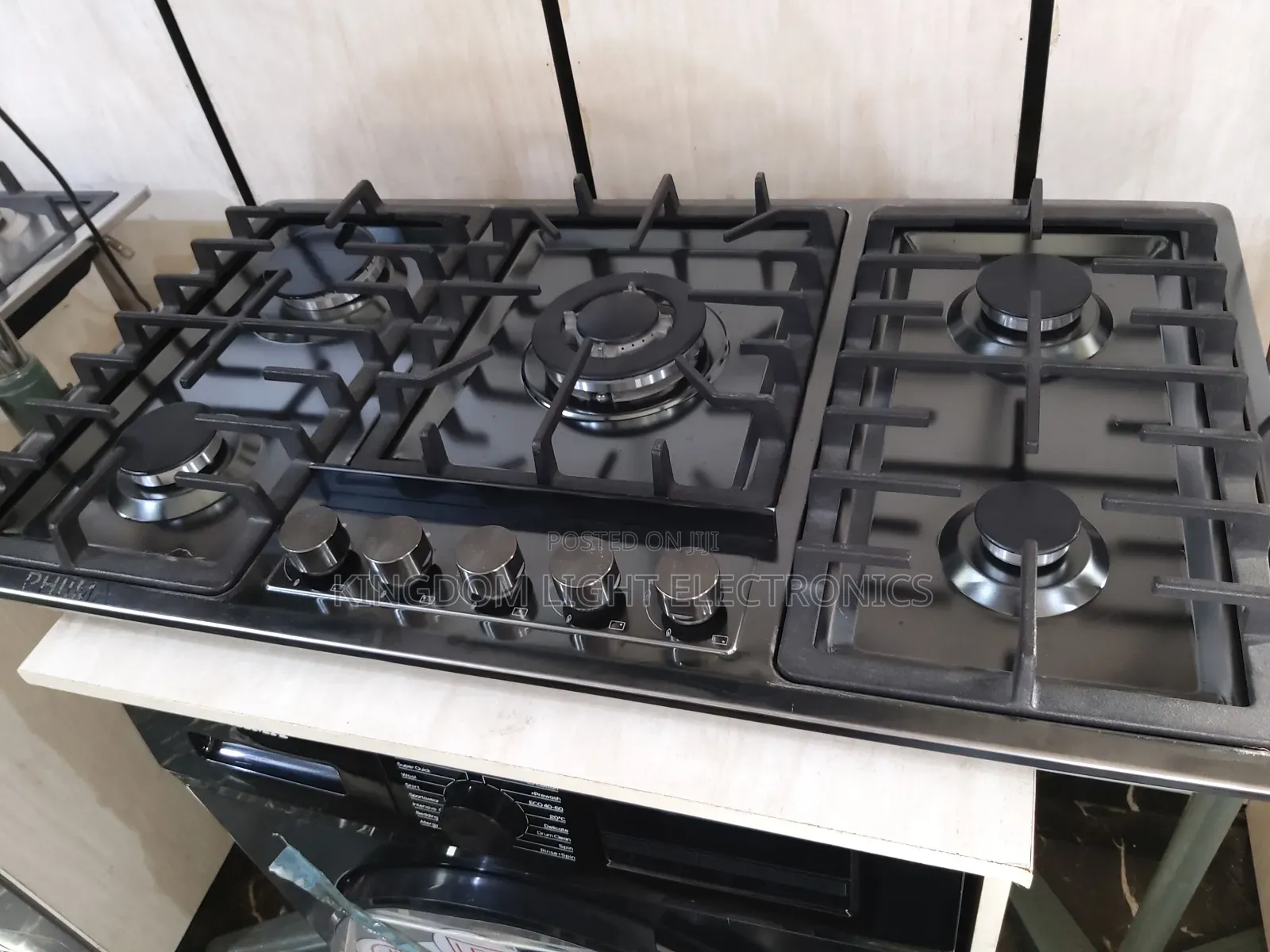 Phima 5 Burner Inbuilt Gas Cooker 60x90cm 100% Copper