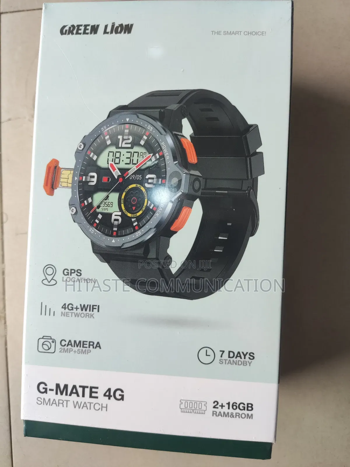 Green Lion G-Mate 4G Smart Watch Sim Card Slot Cellular