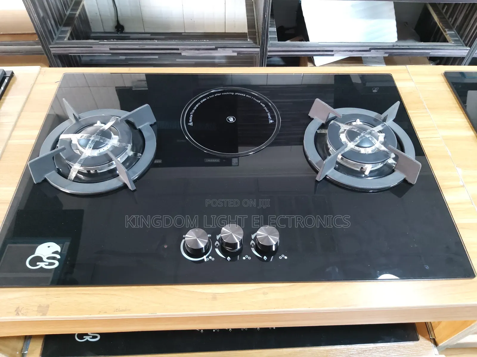 Original GS 2 Gas 1 Electric Inbuilt Gas Cooker 100% Copp