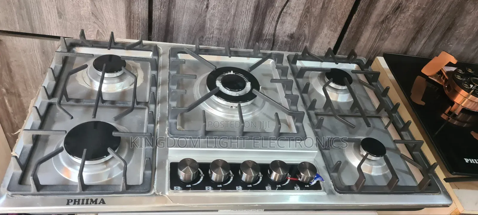 Original Phima 60x90cm 5 Burners Inbuilt Gas Cooker 100% Cop