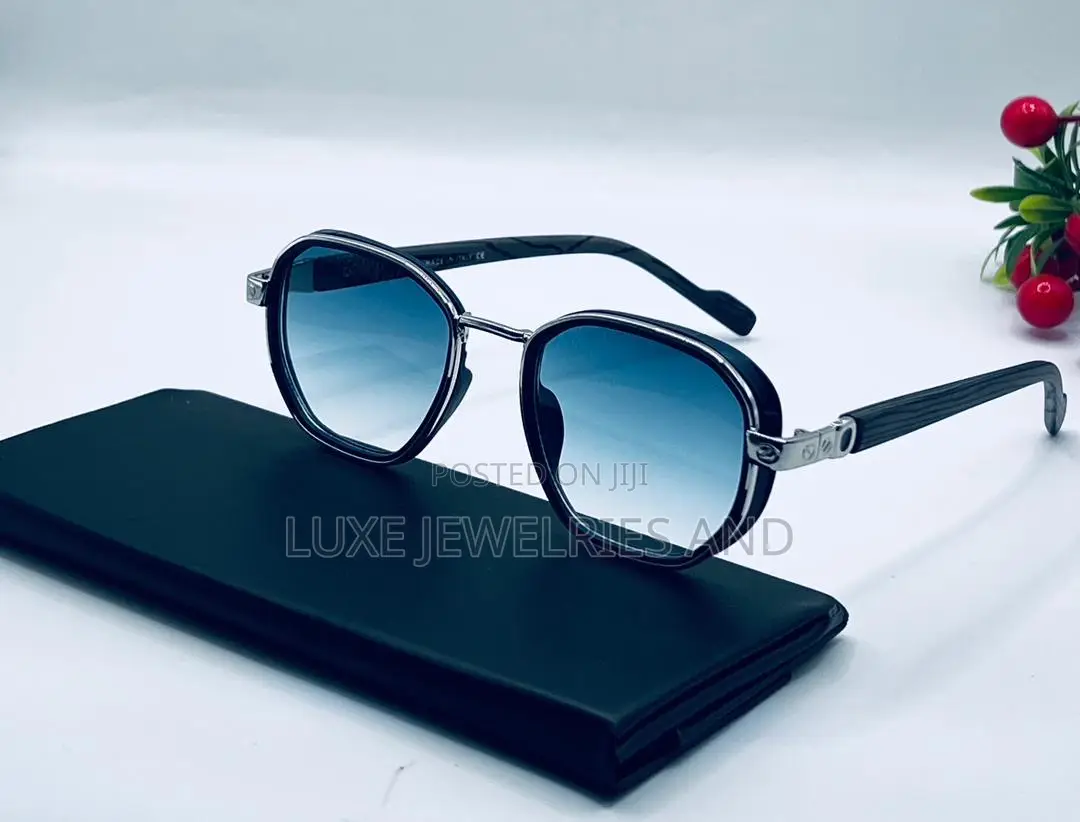 Cartier Round Frame Unisex Sunglasses
